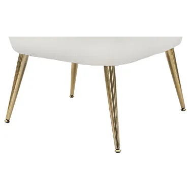 Fotel SHELL Kremowy 65x69x84 cm